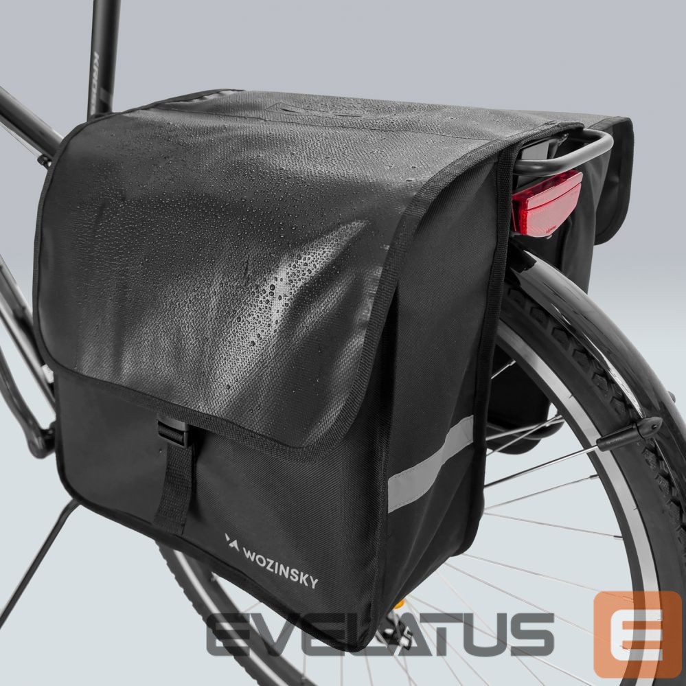 Bicycle accessory Wozinsky Wozinsky Double Bike Pannier for Trunk 28L Black (WBB34BK)