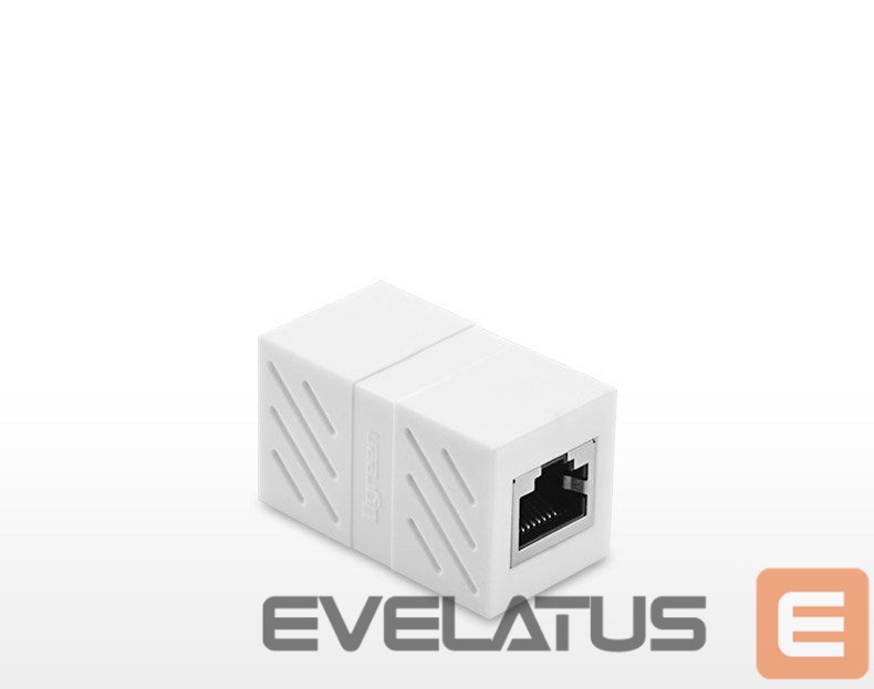 Converter Ugreen connector network cable connector network connector RJ45 white (NW114 20311) White