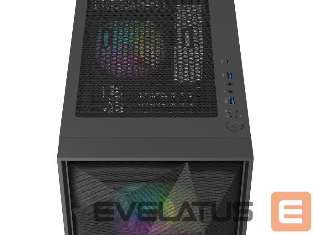 Computer components Natec NATEC Genesis PC Case Diaxid 605 black