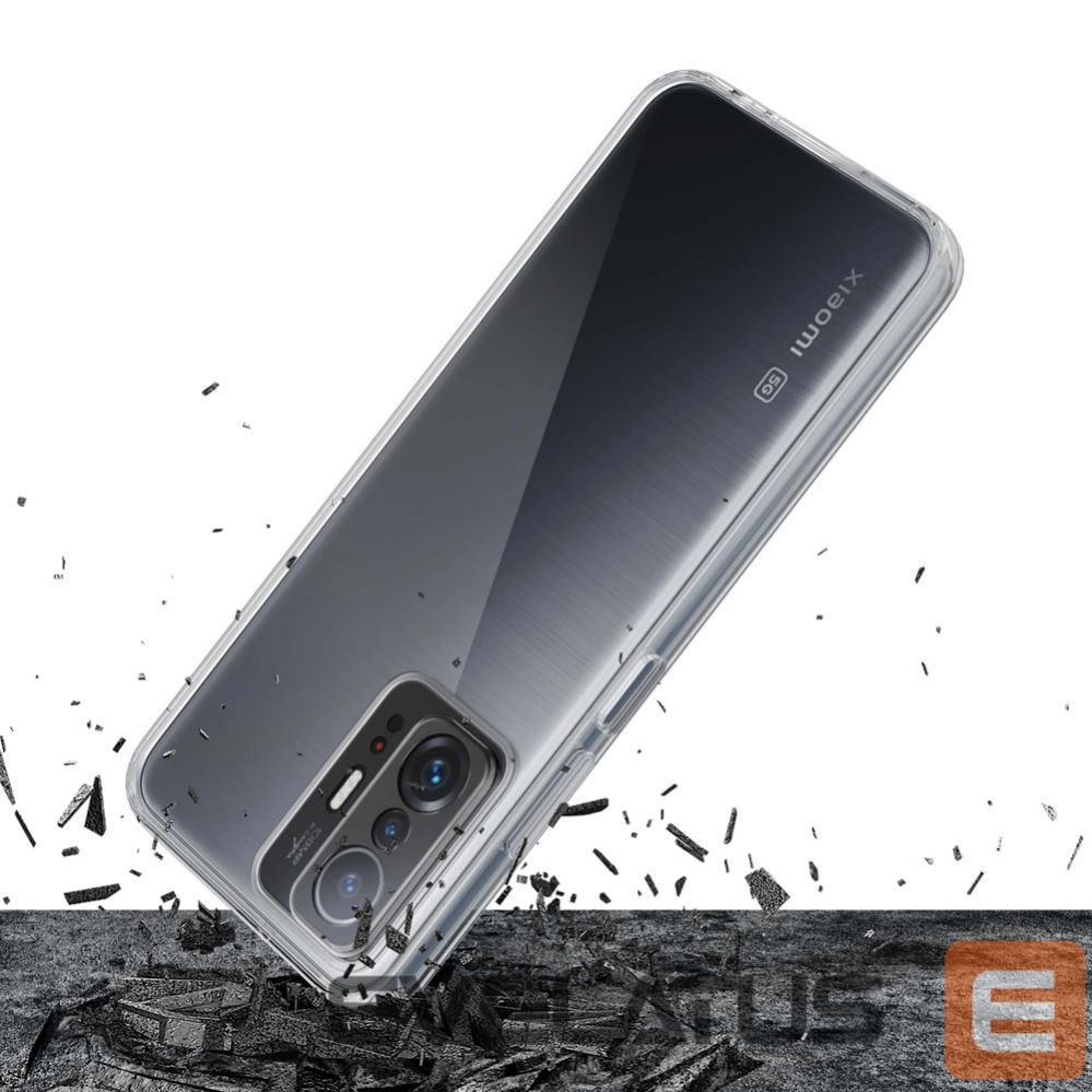 Back panel cover 3MK 3mk Clear Case for Xiaomi 11T / 11T Pro - transparent