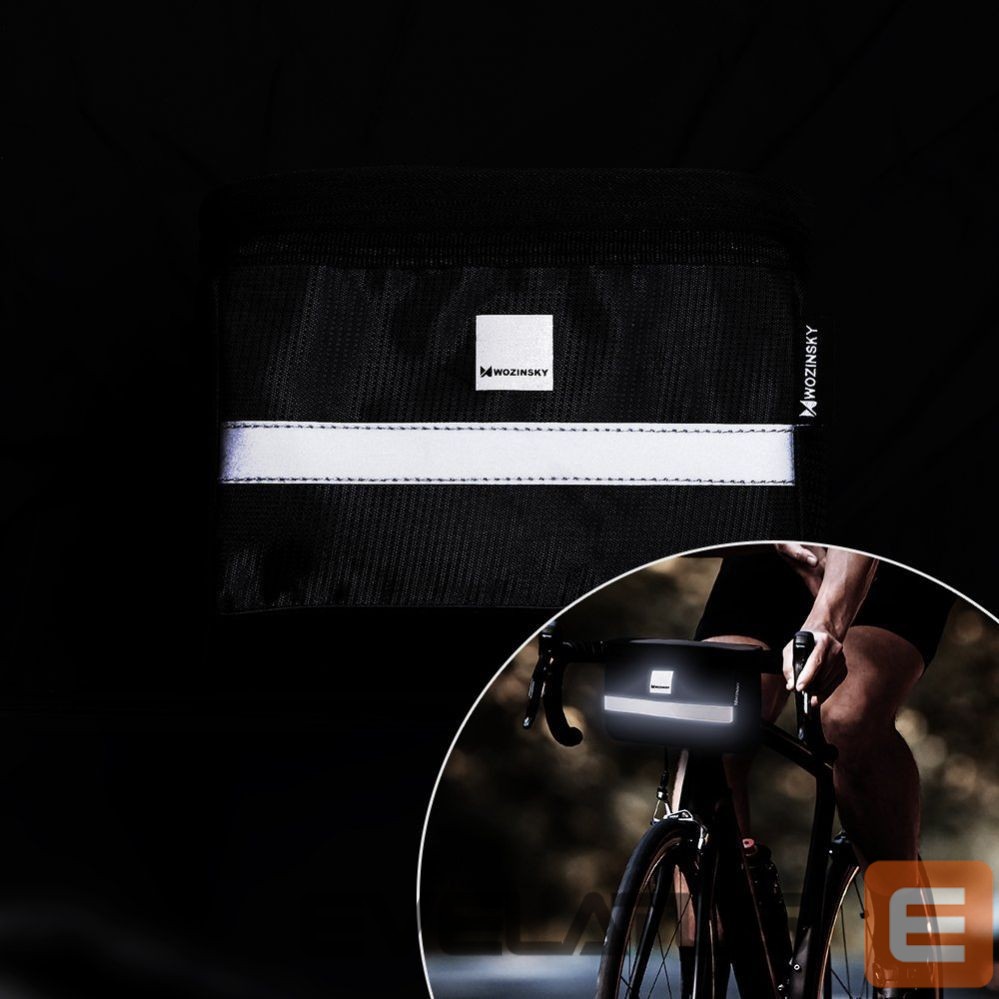 Bicycle accessory Wozinsky Wozinsky Bike Handlebar Bag with Phone Case 2L Black (WBB12BK)
