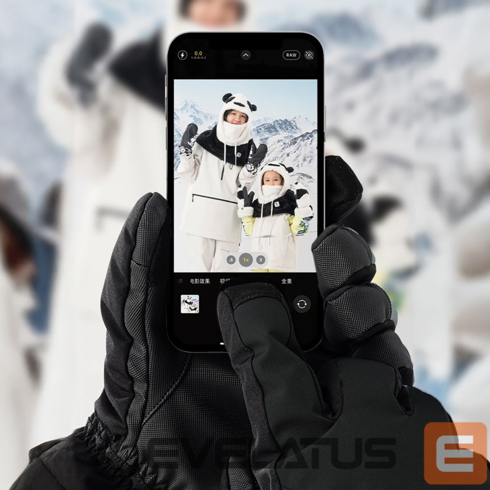 The others Qunature Qunature Ski Gloves - Finger Style Black M