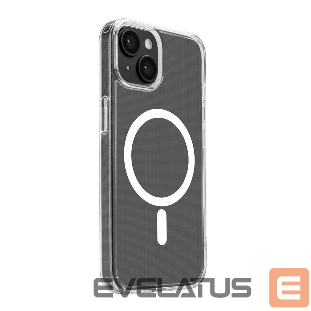 Back panel cover Puro Puro Lite Mag Case with MagSafe for iPhone 15 - Clear
