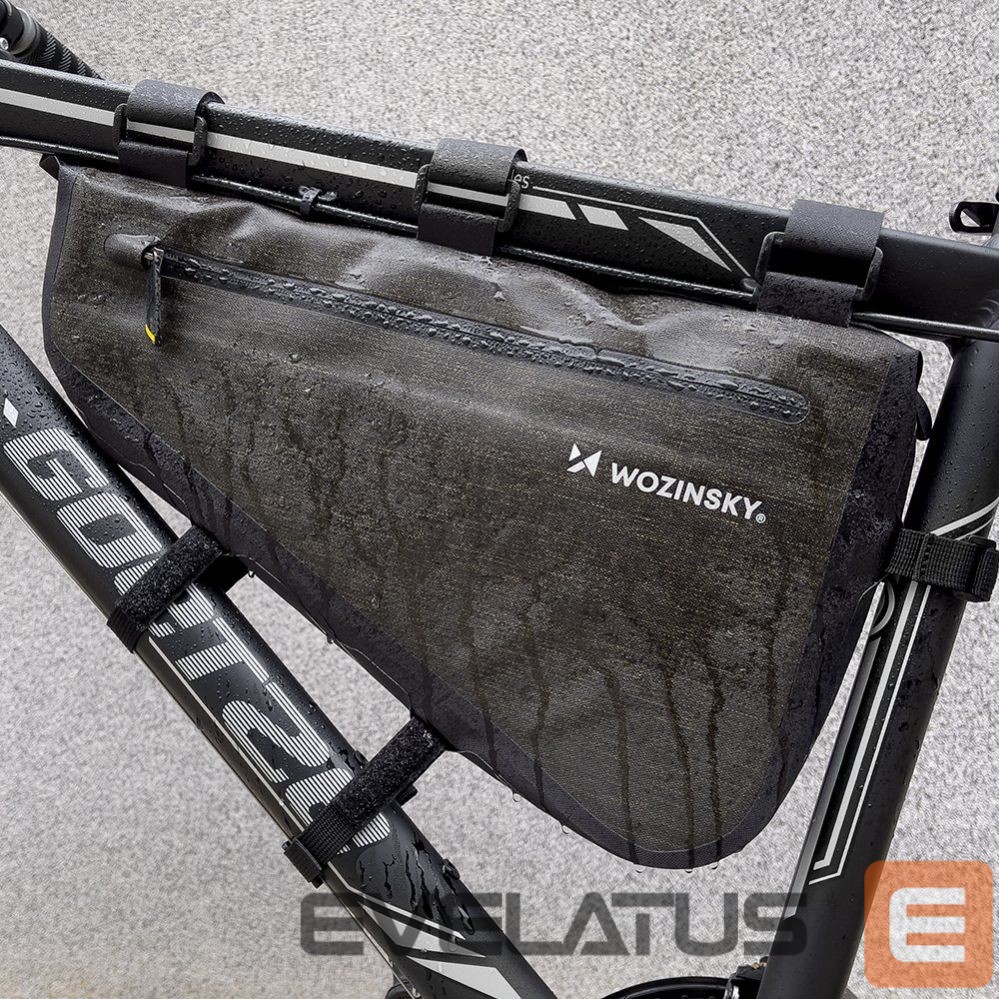Bicycle accessory Wozinsky Wozinsky Bicycle Frame Bag 3.5L Gray (WBB15BK)