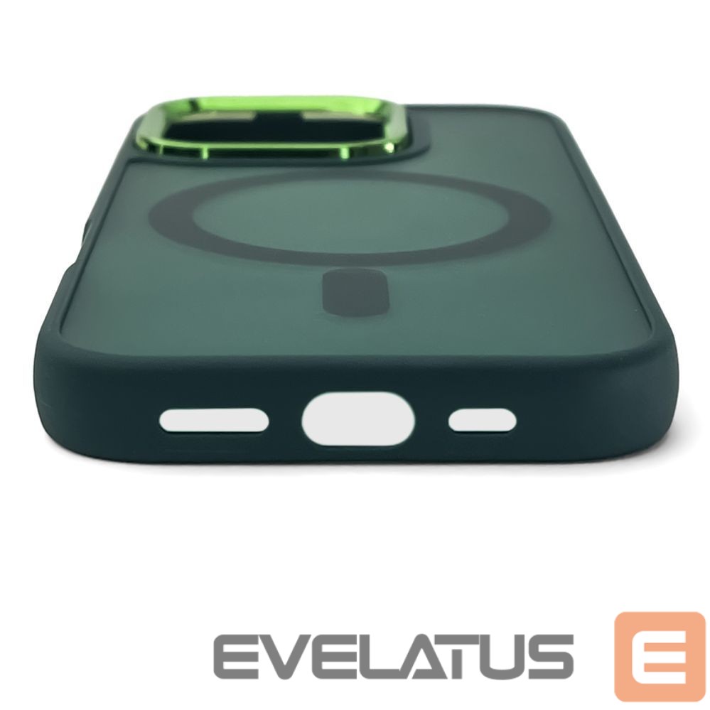 Back panel cover Wozinsky Wozinsky Fashion Case MagSafe for Samsung Galaxy S25 - Green