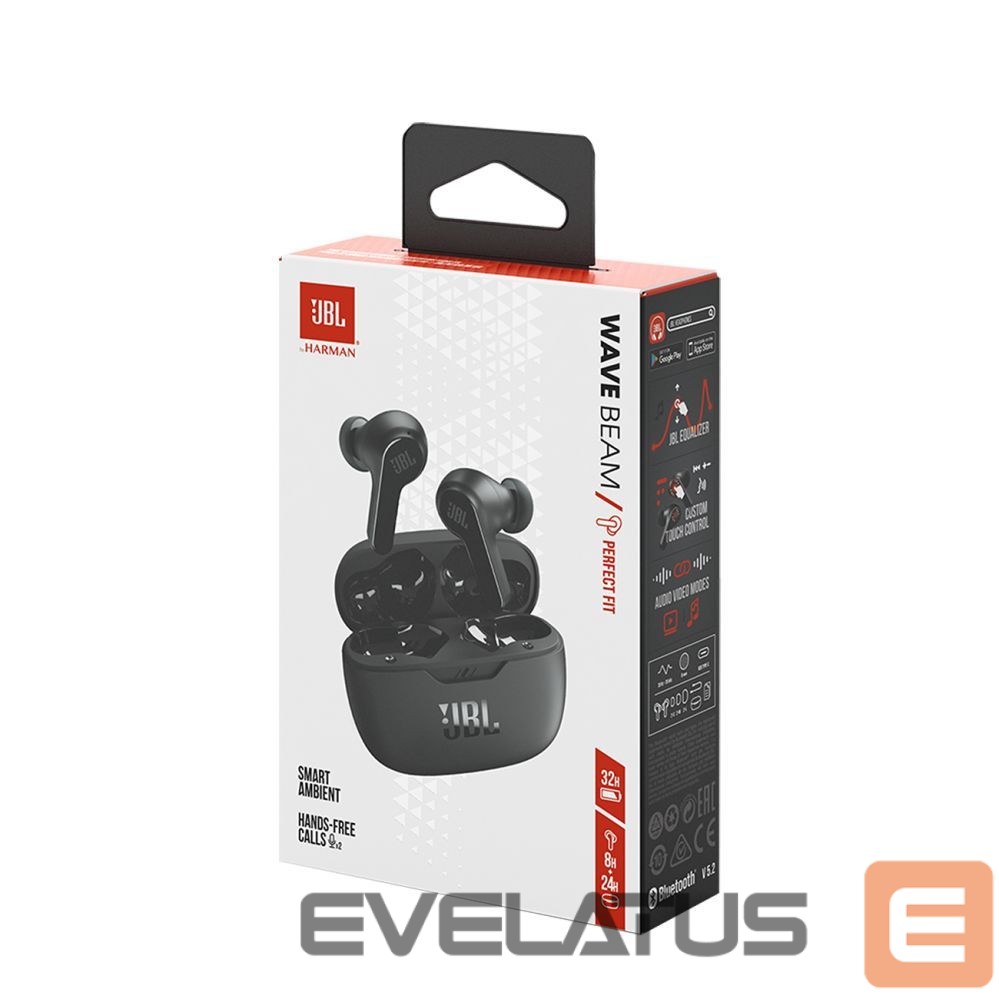 Wired headphones JBL Black