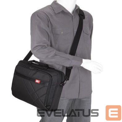 Laptop Bag Case Logic Casual Laptop Bag DLC117 Fits up to size 17 ", Black, Shoulder strap