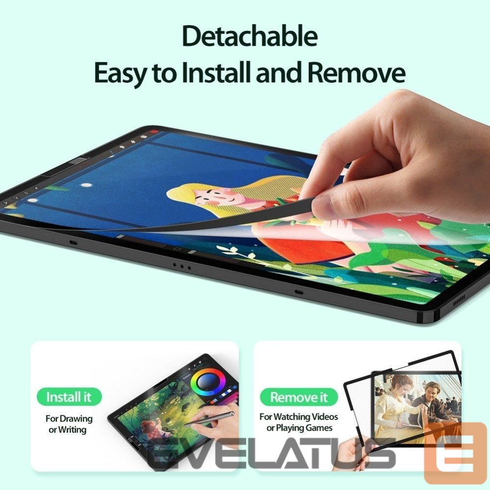 Book case Dux Ducis DUX DUCIS protector NAAD for LCD Paper Like Film for SAMSUNG Tab S9