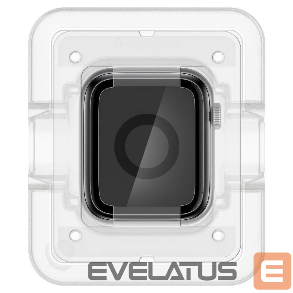 Protective glass Spigen Spigen ProFlex EZ Fit Hybrid Glass for Apple Watch 4/5/6/SE (44mm)