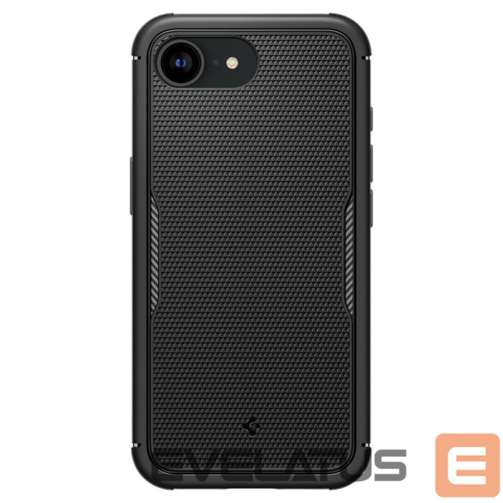 Back panel cover Spigen Spigen Core Armor MagSafe iPhone 16e Case - Black