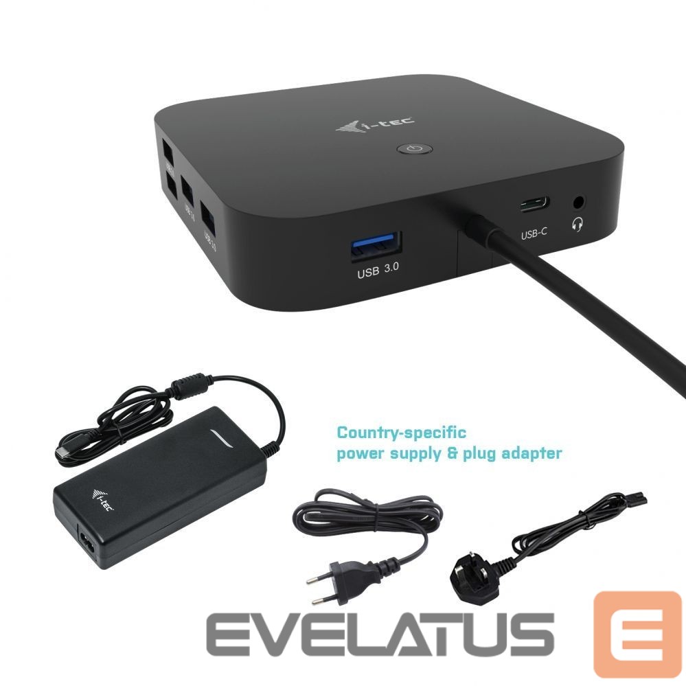 Computer accessories I-TEC I-TEC USB-C Dual Display Docking Station