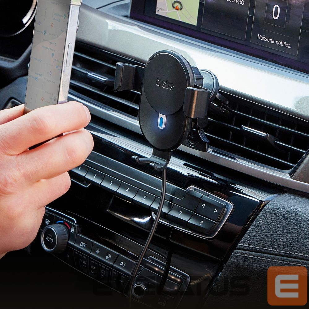 Dock station SBS Smartphone holder with inductive charger SBS TESUPWIR10CLIPSTG 10W - black