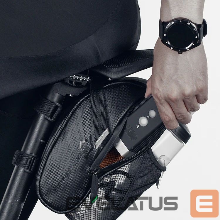 Bicycle accessory Rockbros Rockbros C7-1 waterproof bicycle bag with saddle mounting 1.5l - black