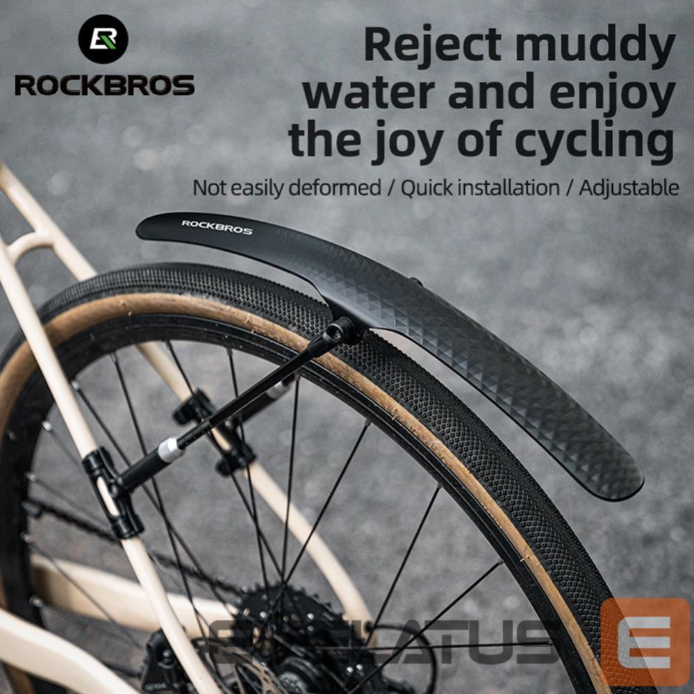 Bicycle accessory Rockbros Rockbros 28210007001 bicycle fender, universal, adjustable - black