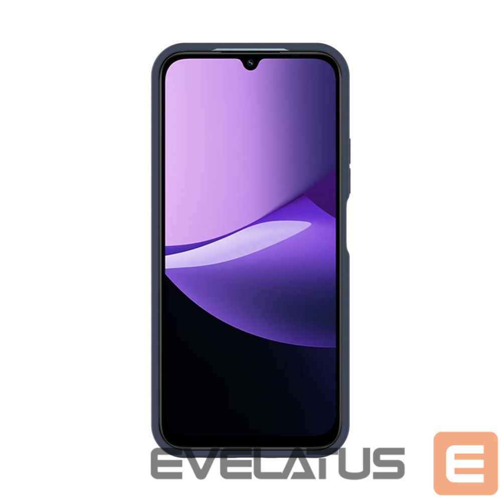 Back panel cover Evelatus Xiaomi Redmi 15C 4G/5G Premium Magnetic Soft Touch Silicone Case Dark Blue
