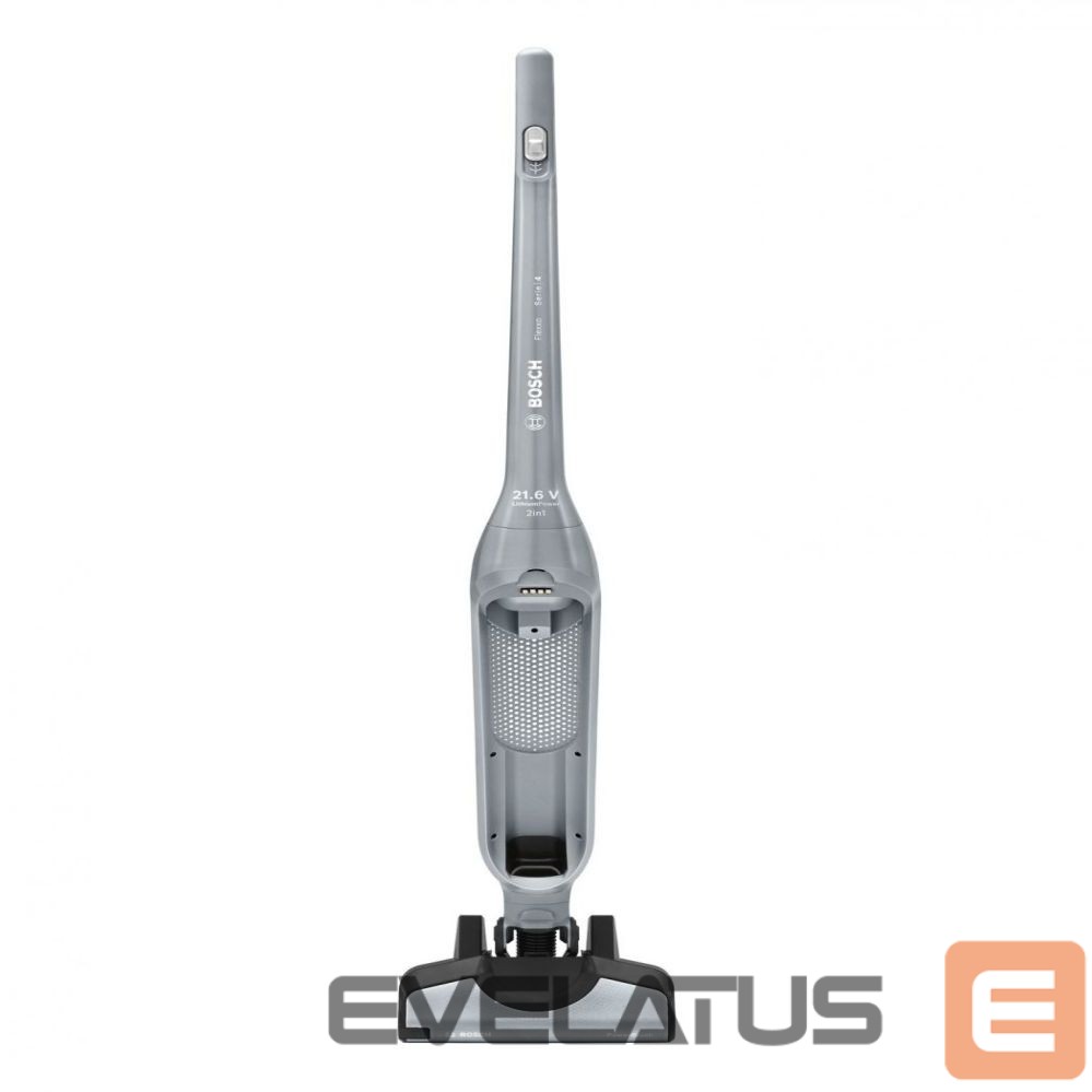 Vacuum cleaner Bosch Vacuum Cleaner | BCH3P210 Series 4 | Cordless operating | Handstick | 21.6 V | Operating time (max) 50 min | Silver | Warranty 24 month(s)