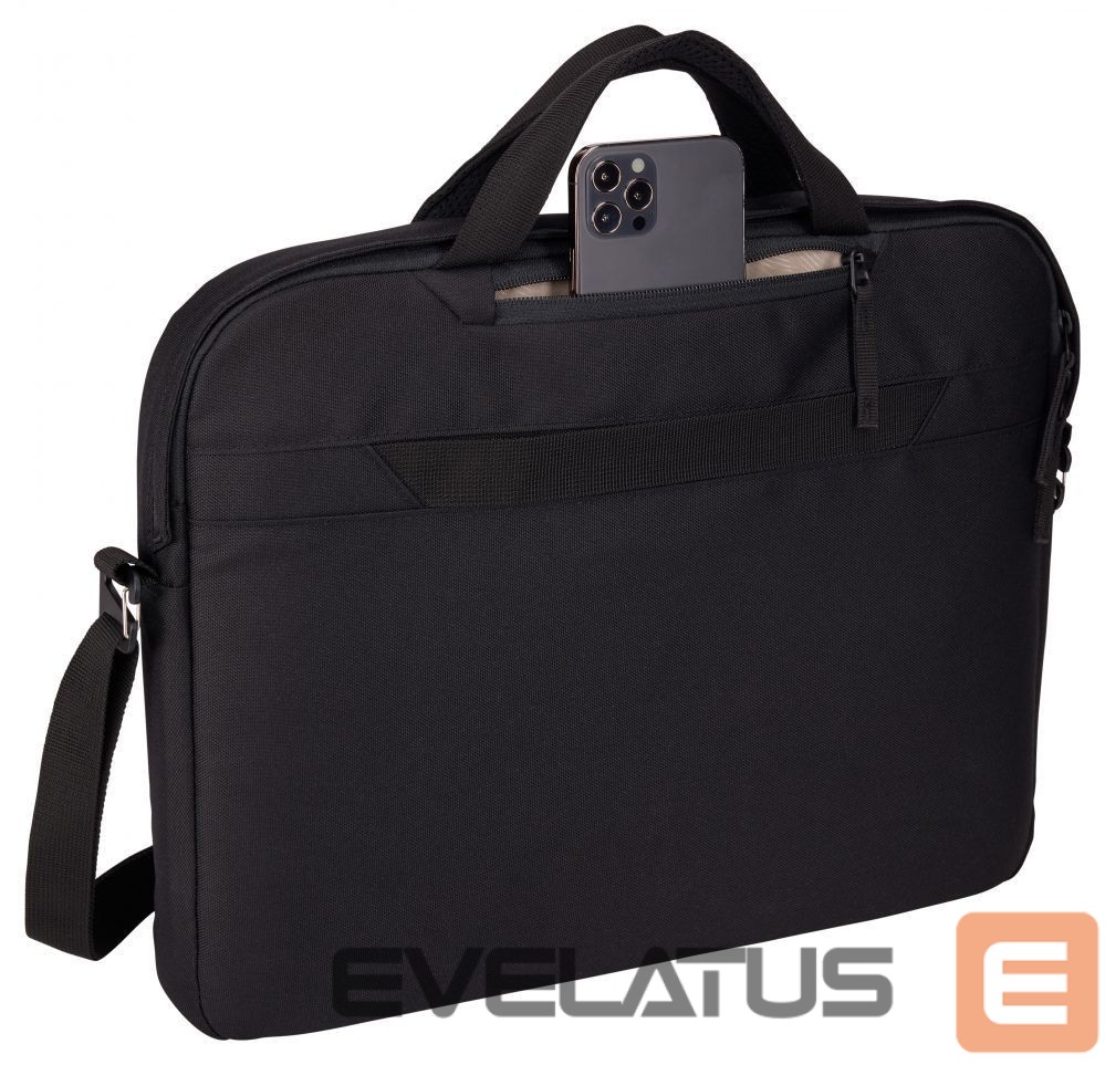 Laptop Bag Case Logic INVIA114 Invigo Eco Attaché 14", Black | Invigo Eco Attaché | INVIA114 | Attaché | Black
