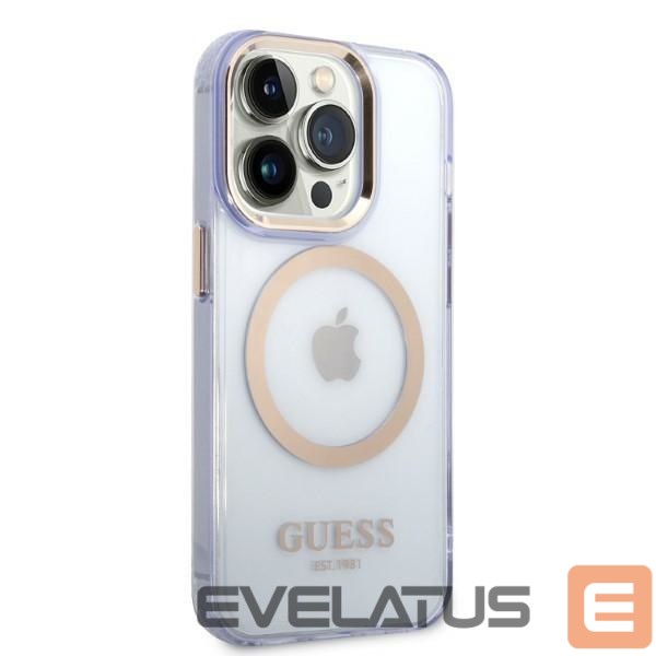 Back panel cover Guess Violet