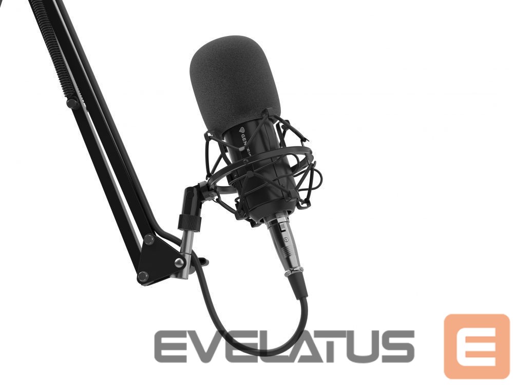Other Computer Accessory Genesis Gaming Microphone Radium 300 Black, Wired