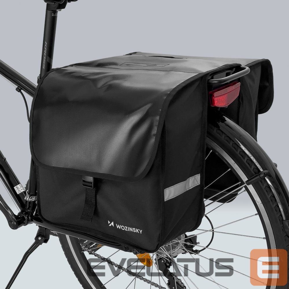 Bicycle accessory Wozinsky Wozinsky Double Bike Pannier for Trunk 28L Black (WBB34BK)