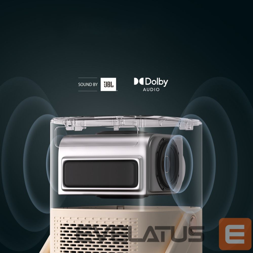 Other goods Yaber Yaber T2 Plus LCD FullHD 1080p Multimedia Projector with JBL Speakers - Beige