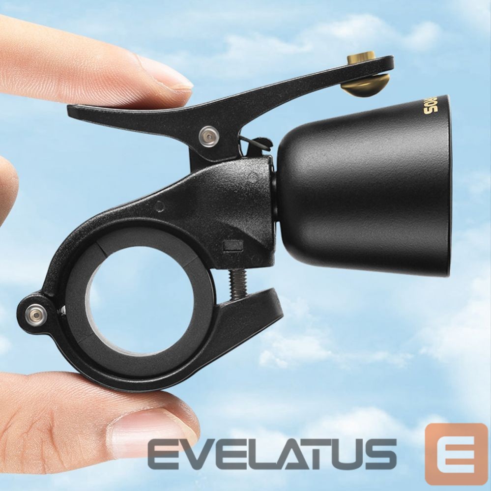 Bicycle accessory Rockbros Rockbros 34210005001 bicycle bell - black
