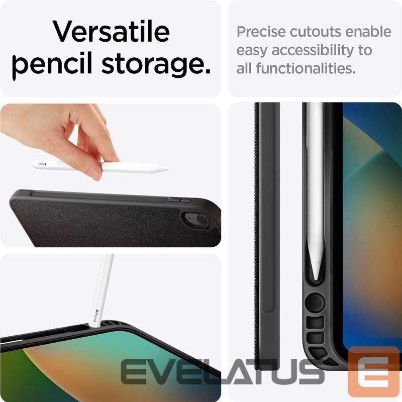 Back panel cover Spigen Black