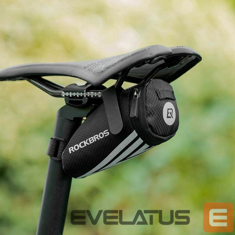 Bicycle accessory Rockbros Rockbros C28 bicycle bag under the saddle - black