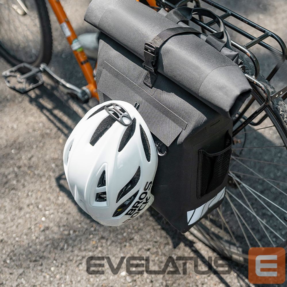 Bicycle accessory Rockbros Rockbros Bike Bag with Backpack Function, Waterproof, with Helmet Attachment 18l - Black