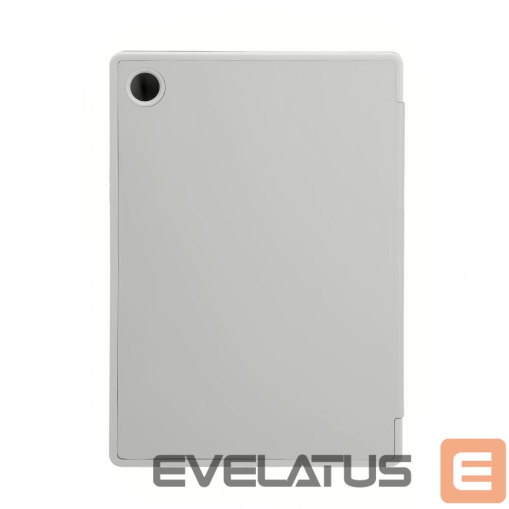 Book case Evelatus Galaxy Tab A8 10.5 (2021) with imitate microfiber inside Silver