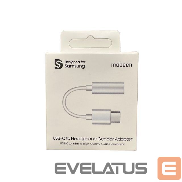 Camera accessory Samsung Samsung GP-TGU023AE DAC USB-C to 3.5mm mini jack adapter - white