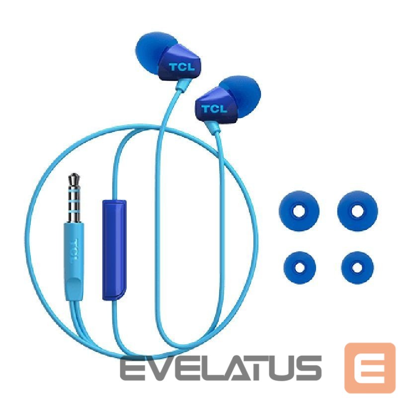 Wired headphones TCL SOCL100BL In-ear Wired Headset Blue
