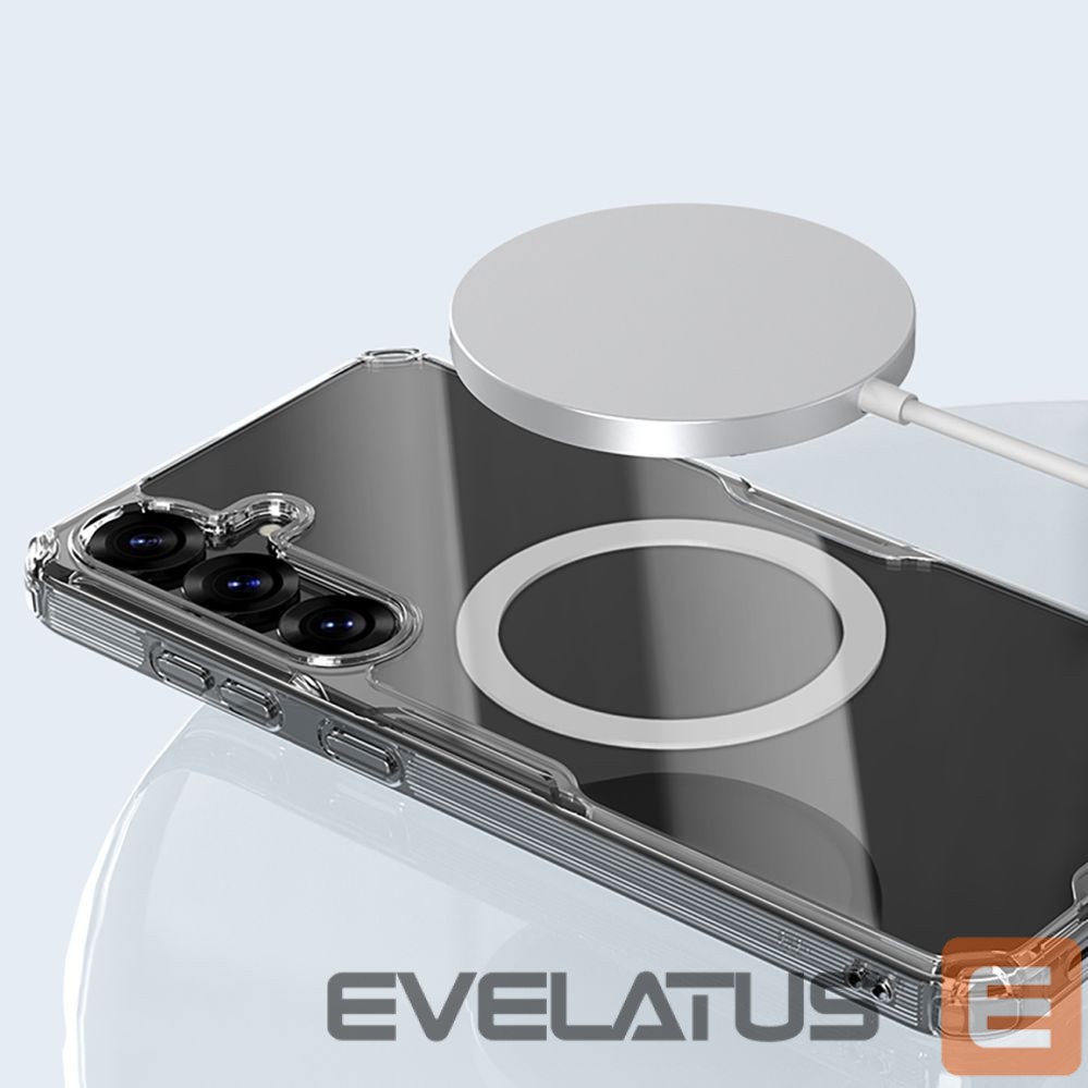 Back panel cover Nillkin Nillkin Nature TPU Pro Magnetic Case with MagSafe for Samsung S25 - White