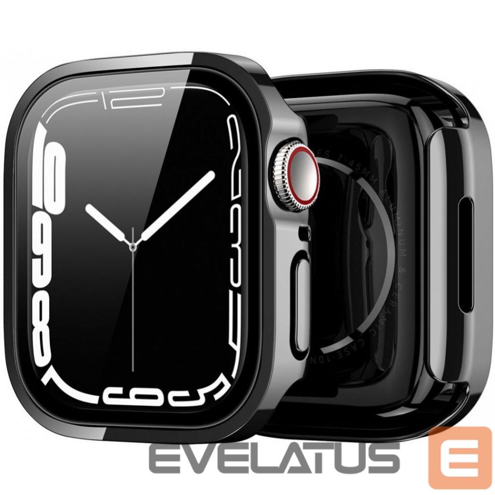 Screen protection Dux Ducis Hamo Apple Watch Series 7/8/9 Case (PC) 45MM Black