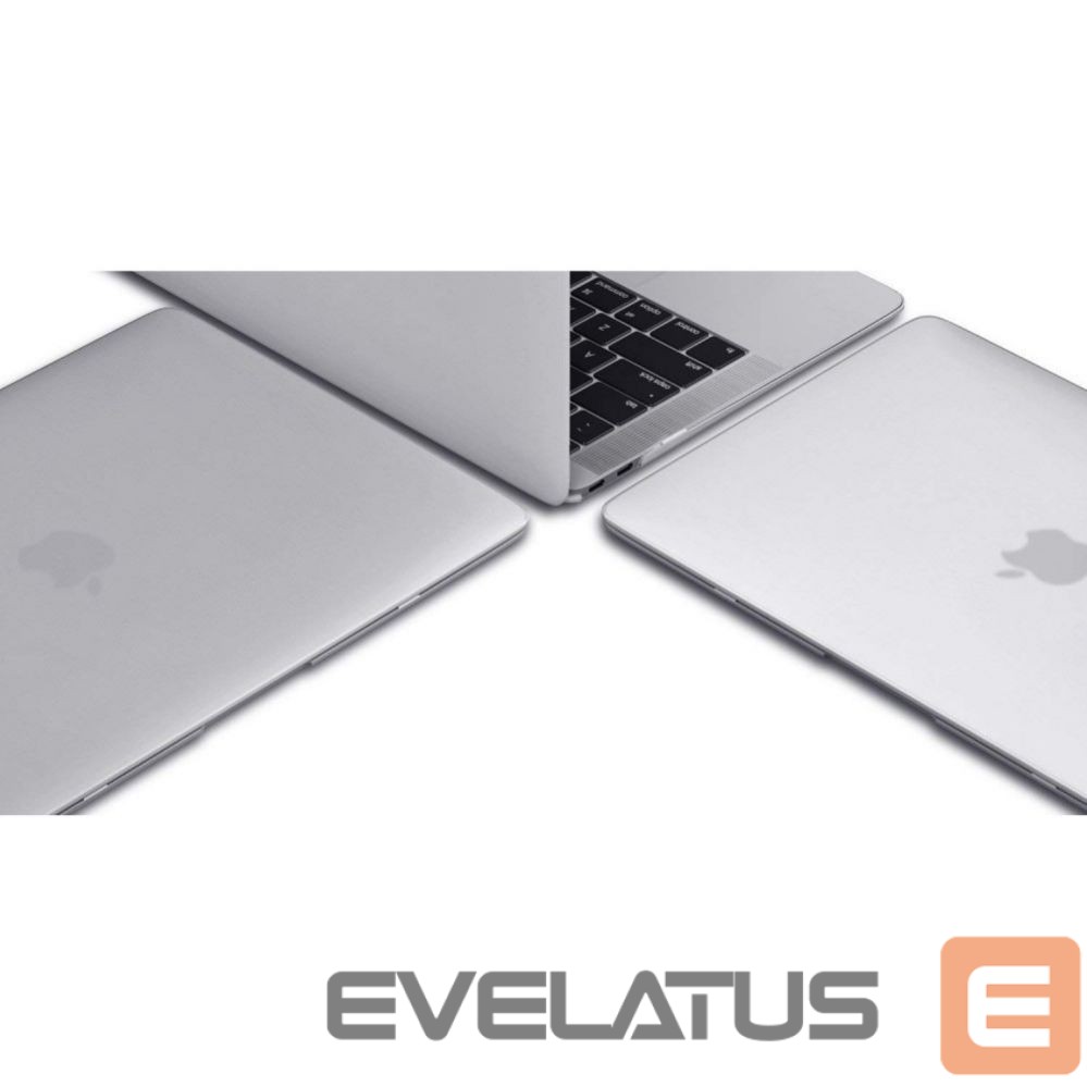 Other Computer Accessory Tech-Protect Tech-Protect SmartShell Case for MacBook Air 13" M2 / M3 / 2022-2024 - Transparent