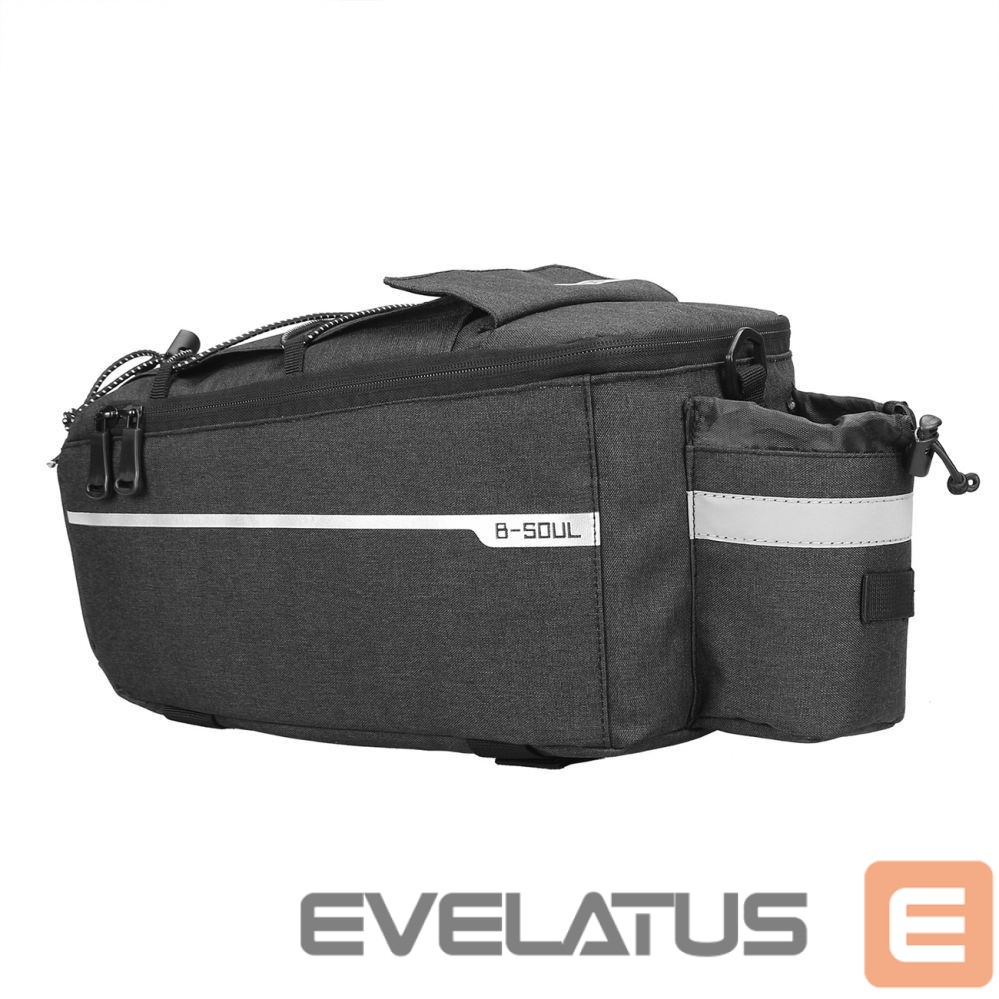 Bicycle accessory Hurtel WYA26Y0S Thermal Bike Pannier Bag with Shoulder Strap - Black