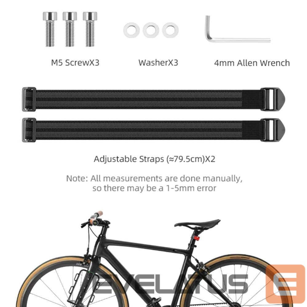 Bicycle accessory Rockbros Rockbros 33210010001 front bicycle shelf for bicycle fork - black