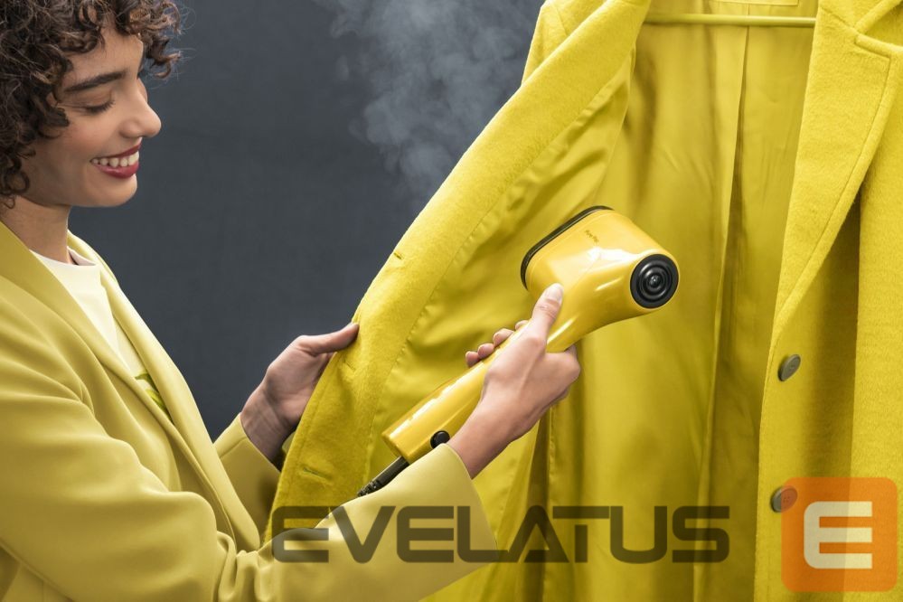 Steam cleaners TEFAL DT2026E1 Handheld Garment Steamer Pure Pop, Power 1300W, Water tank 0.07 L, Yellow
