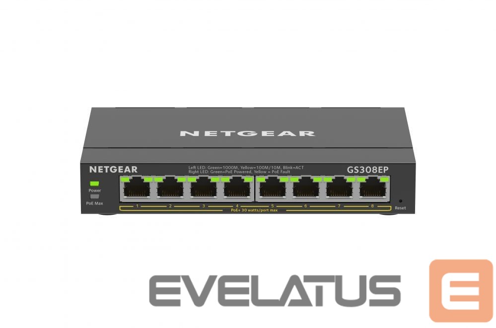 Networking devices Netatmo NETGEAR 8PT GE Plus Switch W/POE+