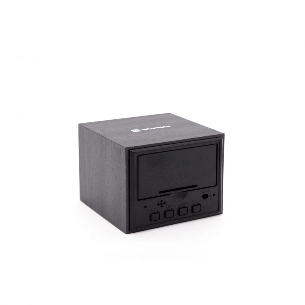 Wall and interior clocks Evelatus Multifunctional Clock EMC02 Black