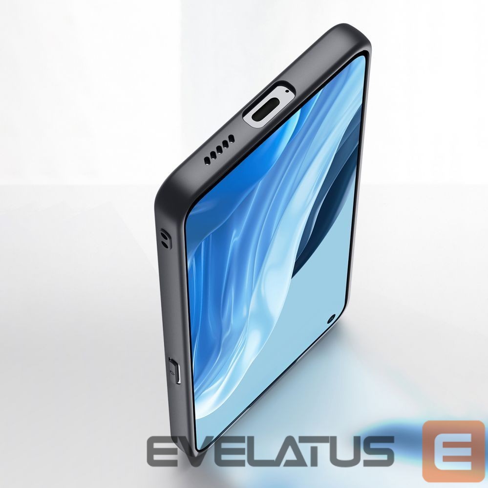 Back panel cover Dux Ducis Dux Ducis Fino case cover covered with nylon material Oppo Reno7 Pro 5G black