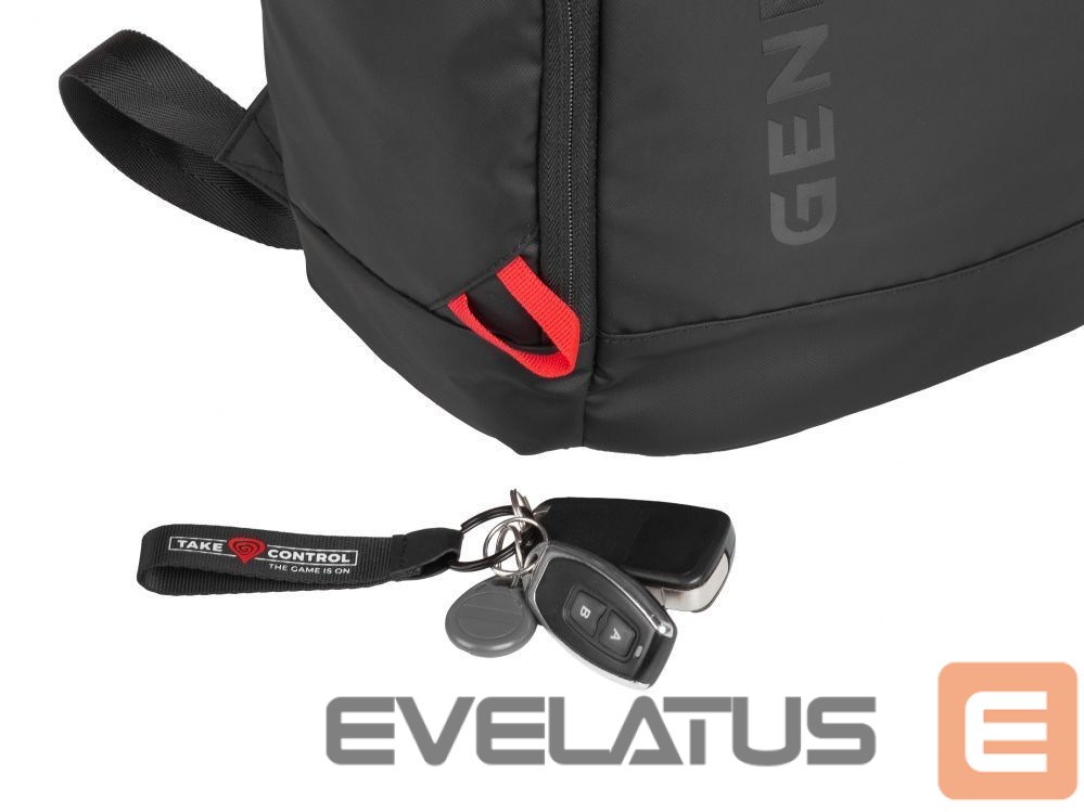 Laptop Bag Genesis Pallad 420 | Fits up to size 15.6 " | Laptop Backpack | Black | Waterproof