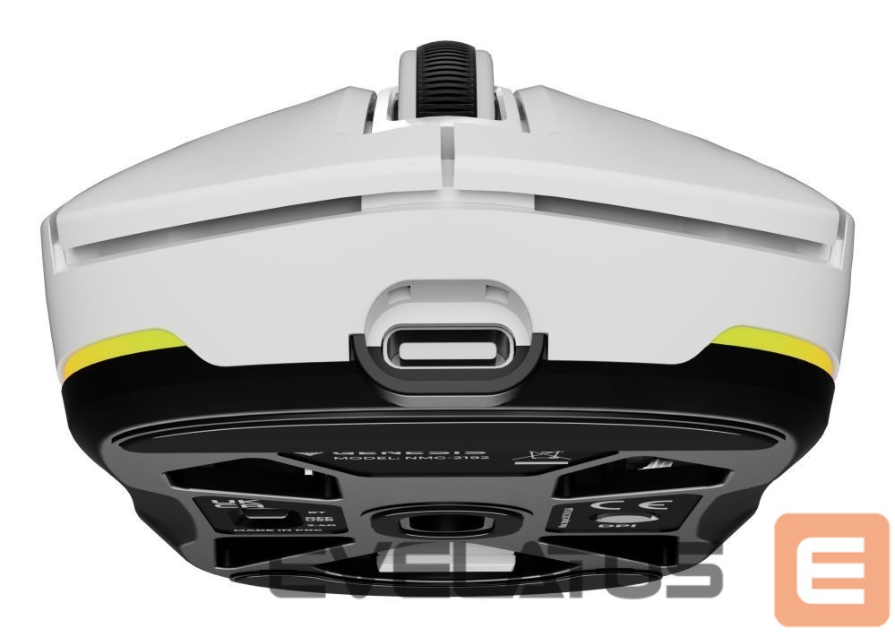 Computer mouse Genesis Gaming Mouse | Zircon 660 | Wired/Wireless | 2.4 GHz, Bluetooth, USB | White