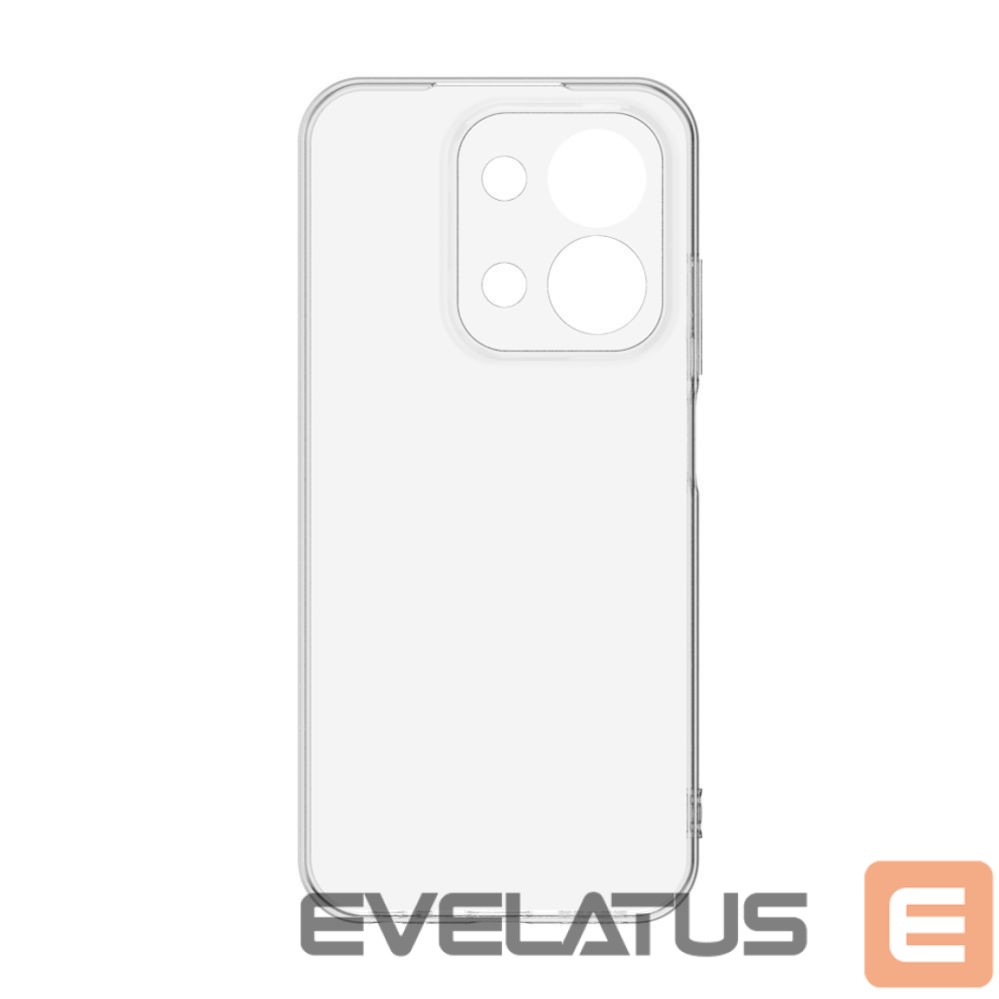 Back panel cover Evelatus Xiaomi Redmi 15C 4G/5G Clear Silicone Case 1.5mm TPU Transparent