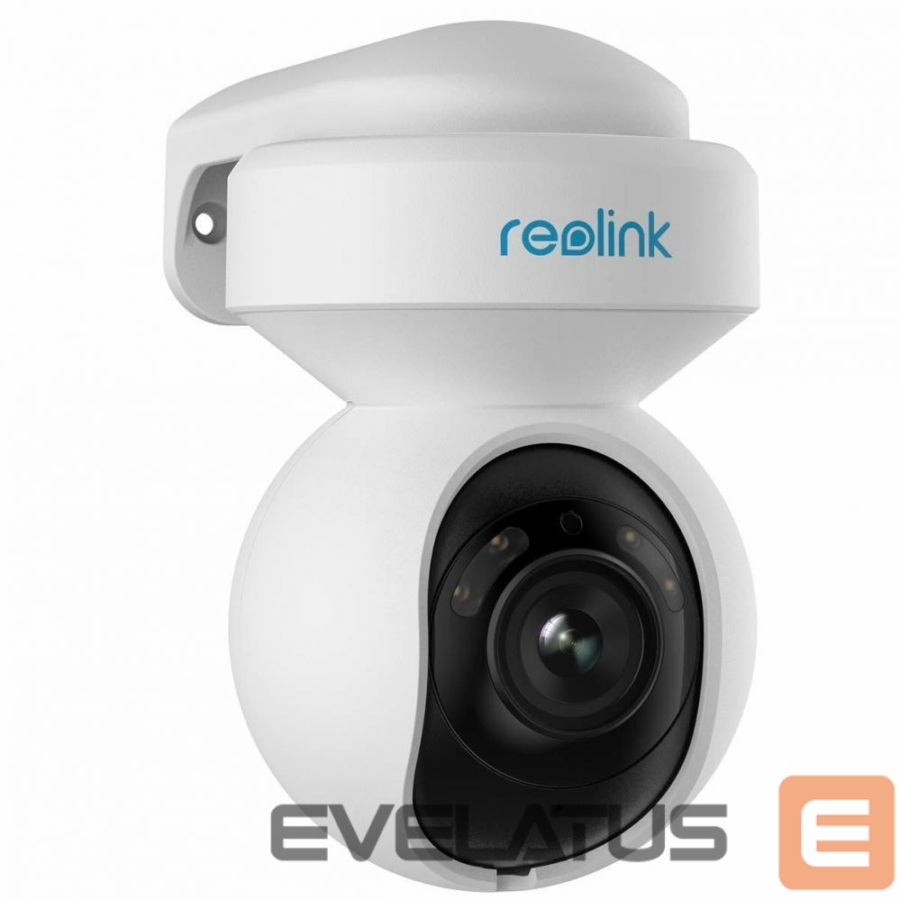 Webcam Reolink Smart WiFi Camera with Motion Spotlights E Series E540 PTZ 5 MP 2.8-8/F1.6 IP65 H.264 Micro SD, Max. 256 GB