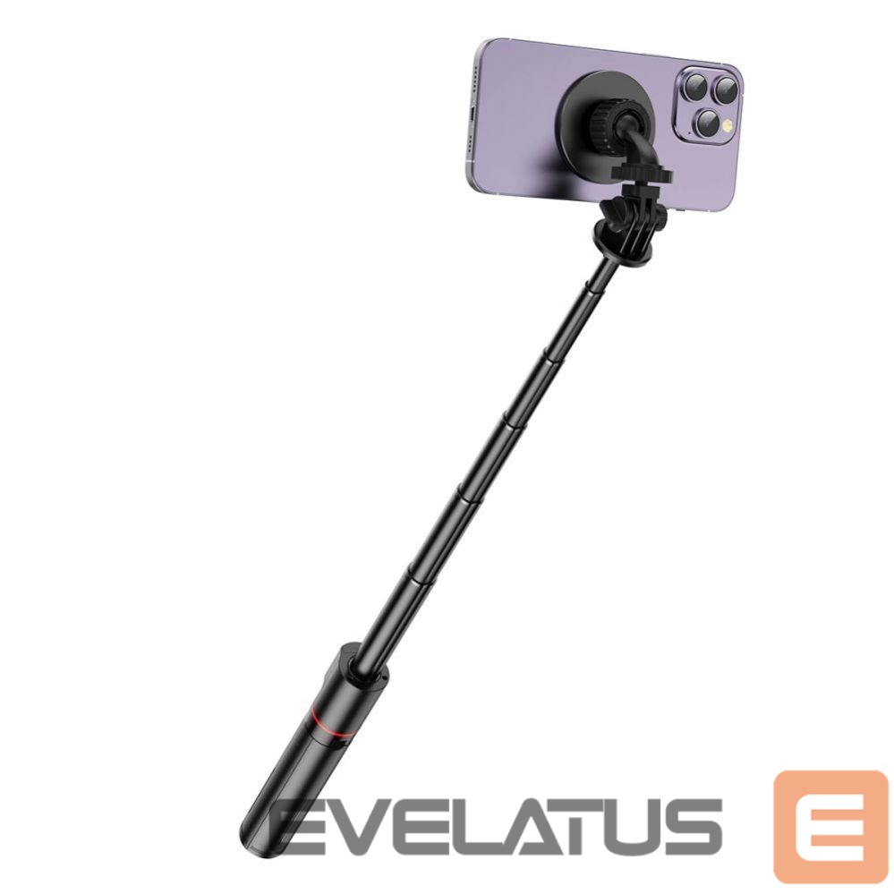 Camera accessory Tech-Protect Tech-Protect L06S Bluetooth magnetic selfie stick with MagSafe, remote control, tripod up to 82cm and 360 head - black