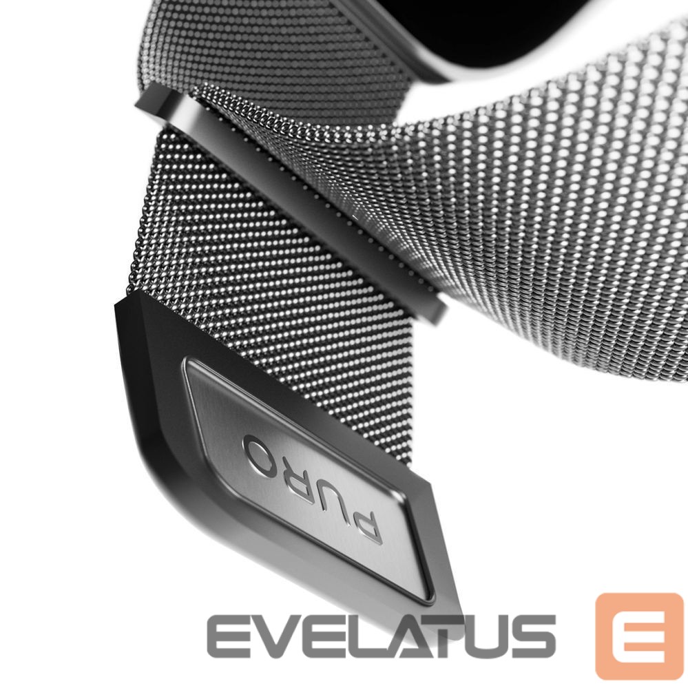 Strap Puro Puro Milanese Stainless Steel Strap for Apple Watch 42 / 44 / 45 / 49 mm - Silver