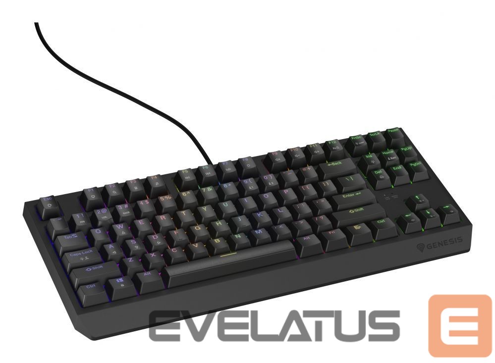 Computer keyboard Genesis THOR 230 | Mechanical Gaming Keyboard | Wired | US | Black | USB Type-A | Outemu Brown