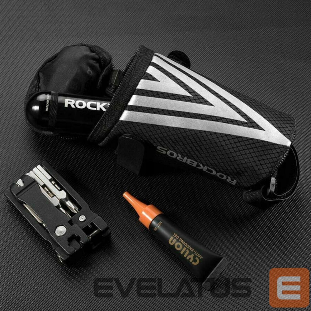 Bicycle accessory Rockbros Rockbros C28 bicycle bag under the saddle - black