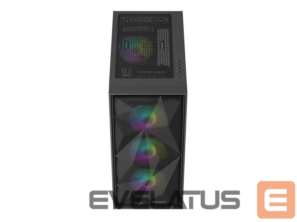Computer components Natec NATEC Genesis PC Case Diaxid 605 black